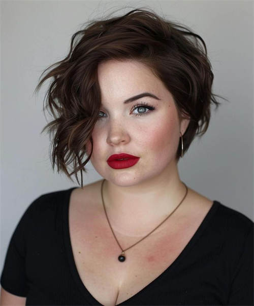 Tousled Asymmetrical wavy Bob.jpg